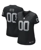 Women's Nike Jim Otto Black Las Vegas Raiders Game Retired Player Jersey