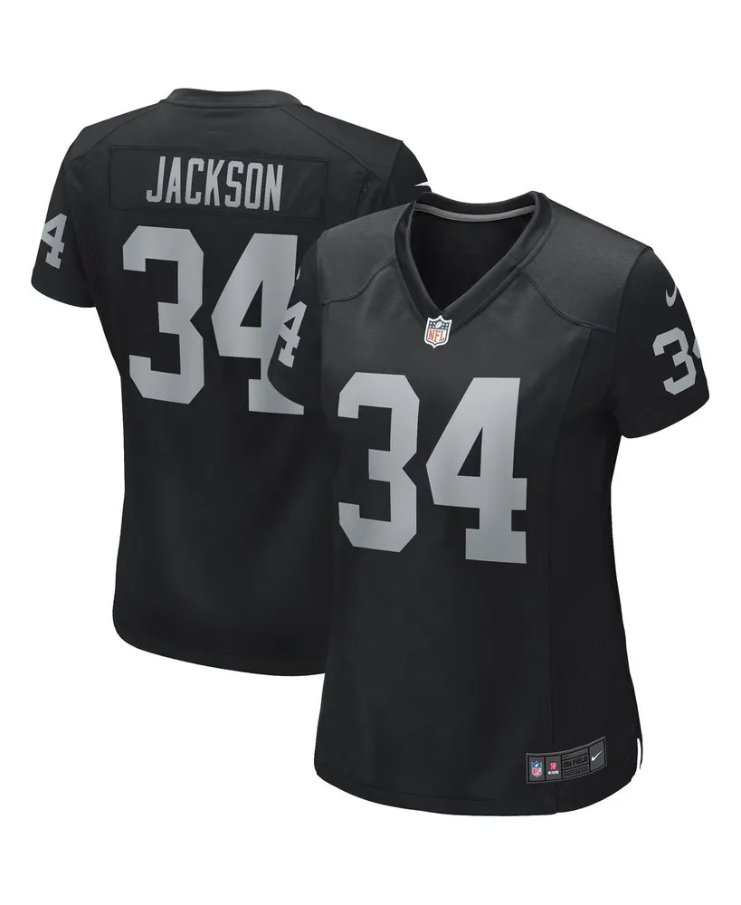 Women's Nike Bo Jackson Black Las Vegas Raiders Game Retired Player Jersey