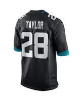 Men's Nike Fred Taylor Black Jacksonville Jaguars Game Retired Player Jersey