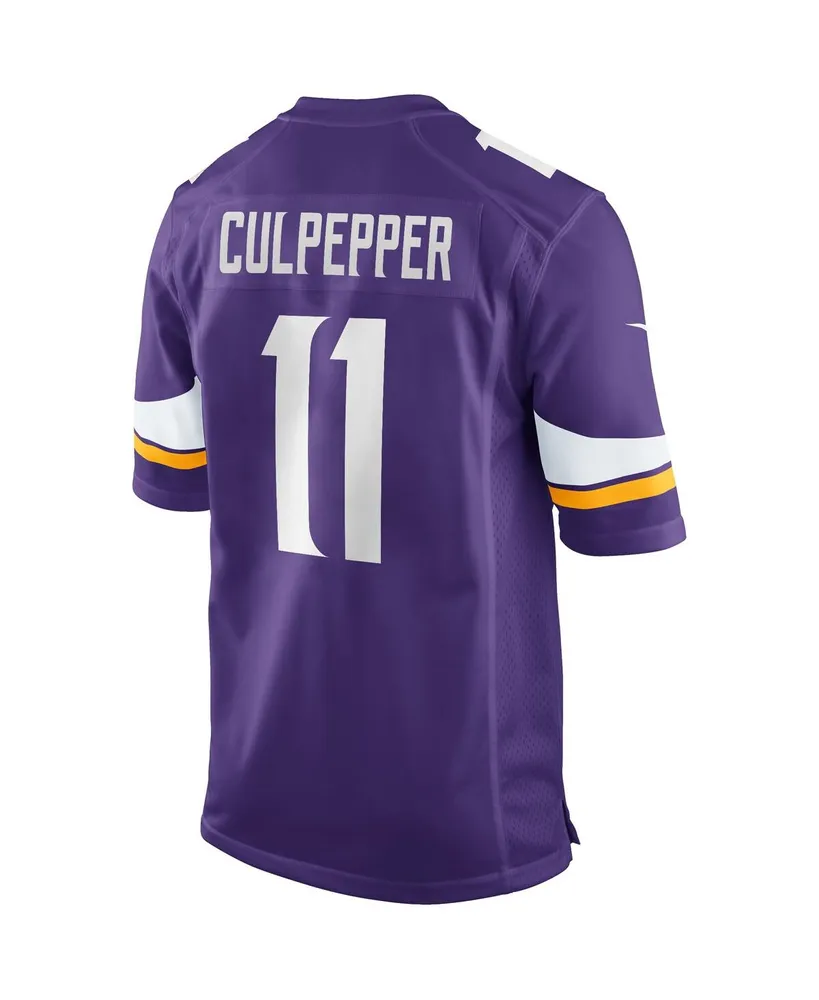 Men's Nike Daunte Culpepper Purple Minnesota Vikings Game Retired Player Jersey