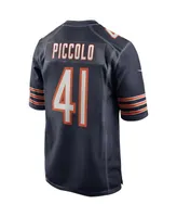 Men's Nike Brian Piccolo Navy Chicago Bears Game Retired Player Jersey