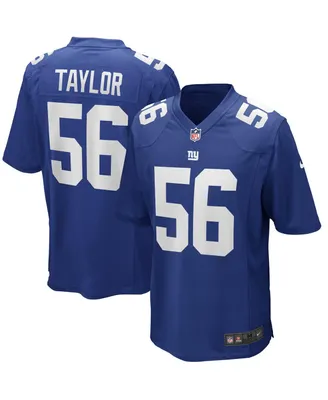 Men's Nike Lawrence Taylor Royal New York Giants Game Retired Player Jersey