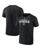 Men's Fanatics Black Los Angeles Kings Authentic Pro Team Core Collection Prime T-shirt