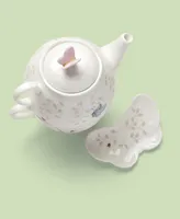 Lenox Butterfly Meadow Stackable Tea Set with Bag Holder