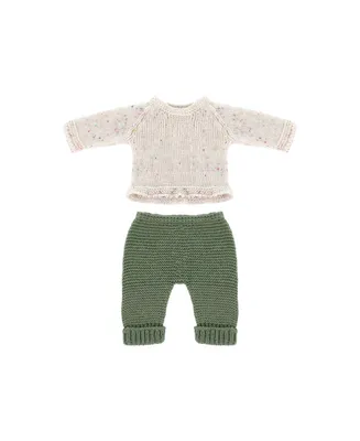 Miniland Knitted Doll Outfit 12.62" - Sweater Trousers