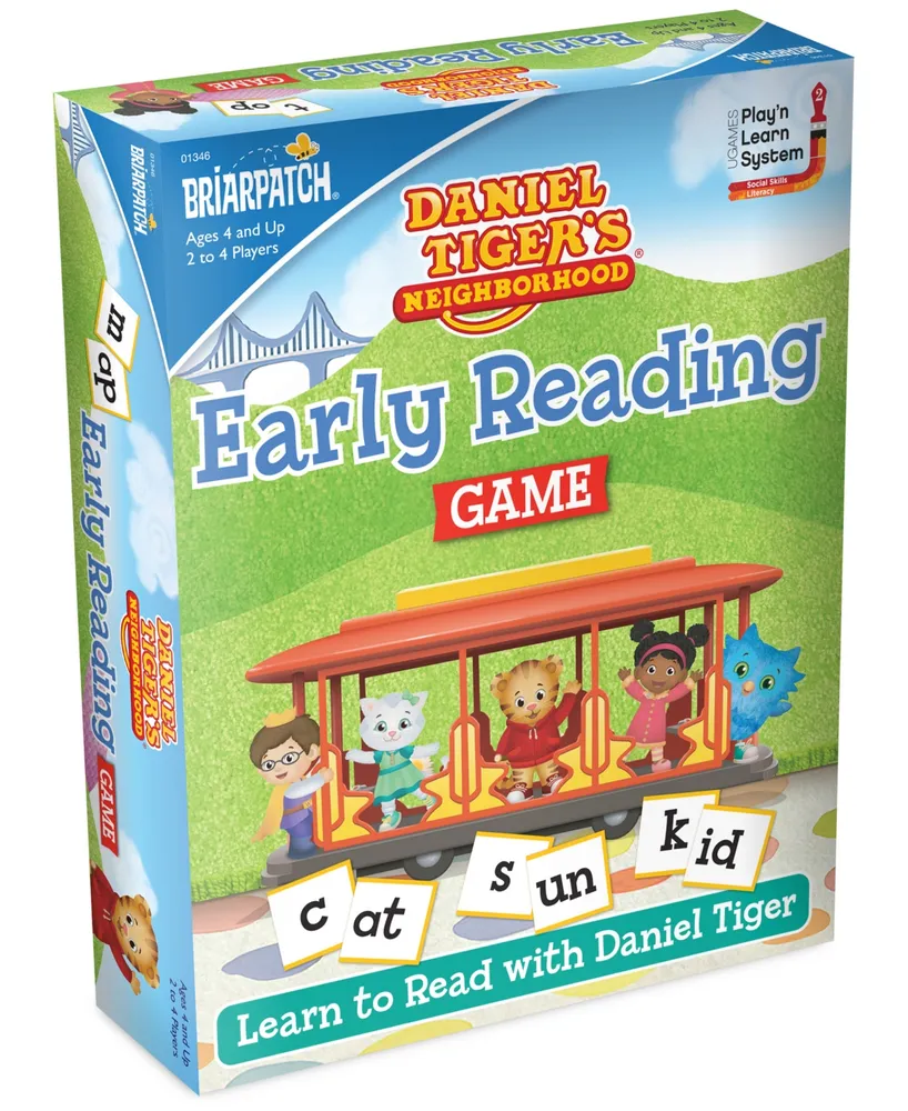 Briarpatch Daniel Tiger's Neighborhood Early Reading Game