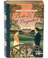 Professor Puzzle Jane Austen's Pride Prejudice Double-Sided Jigsaw Puzzle Set, 252 Pieces