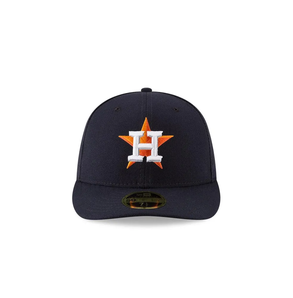 Men's New Era Navy Houston Astros 2022 World Series Champions Side Patch Low Profile 59FIFTY Fitted Hat