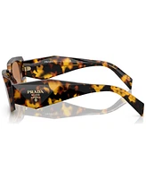 Prada Symbole Rectangular Women's Sunglasses, Pr 17WS
