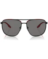 Prada Linea Rossa Men's Polarized Sunglasses