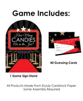 Red Carpet Hollywood Movie Night Party Game Candy Guessing Game