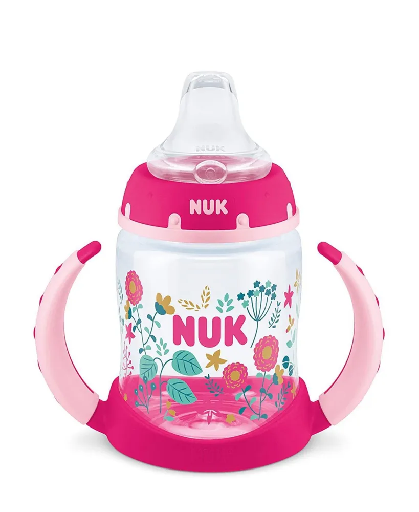 NUK Insulated Cup-like Rim Sippy Cup, 10 oz., 2 Pack, Pink