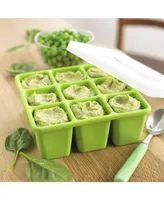 Nuk Homemade Baby Food Flexible Freezer Tray and Lid Set