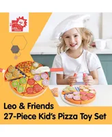 Leo & Friends 27-Piece Kid's Pizza Toy Set