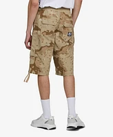 Ecko Unltd Men's Puller Cargo Shorts with Adjustable Belt, 2 Piece Set