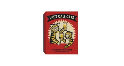 Last Call Cats Notecards by Arna Miller