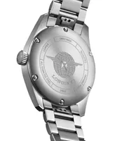 Longines Women's Swiss Automatic Spirit Chronometer Stainless Steel Bracelet Watch 37mm