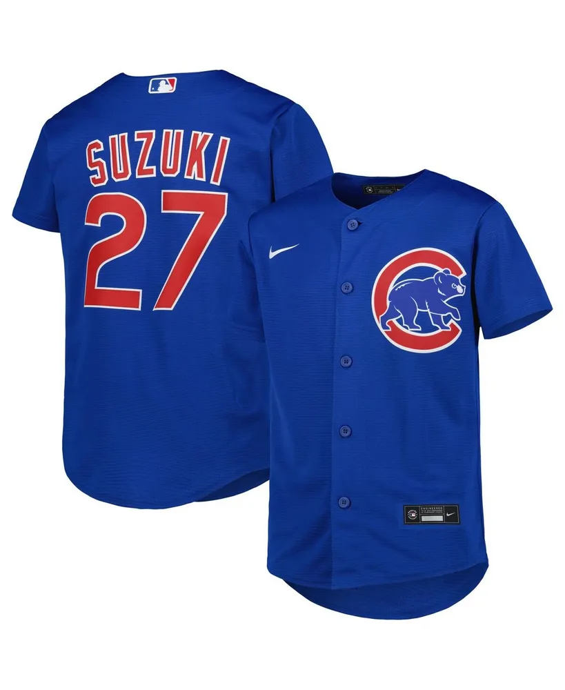 Nike Big Boys Navy Chicago Cubs City Connect Replica Jersey - Macy's