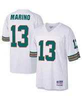 Men's Mitchell & Ness Dan Marino White Miami Dolphins Big and Tall 1984 Retired Player Replica Jersey