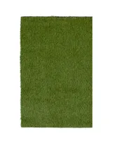 Km Home Tough Artificial Turf 2236-36oz 7'6" x 10' Outdoor Area Rug