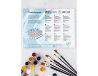 Painting by Numbers Kit Crafting Spark Red Cadillac S076 19.69 x 15.75 in