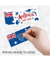 Australia Day - G'Day Mate Aussie Party Game Scratch Off Dare Cards - 22 Count