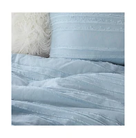 Dormify Juliette Eyelash Fringe Comforter & Sham Sets, Cotton, Full/Queen, Ultra-Cute Styles to Personalize Your Room