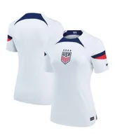 Women's Nike White Uswnt 2022/23 Home Breathe Stadium Replica Blank Jersey