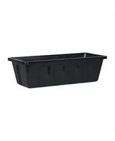 Novelty Manufacturing Polypropylene Flower Box Planter/Liner, Black