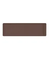 Novelty (#10303) Countryside Flower Box Tray, Chocolate Brown 30"