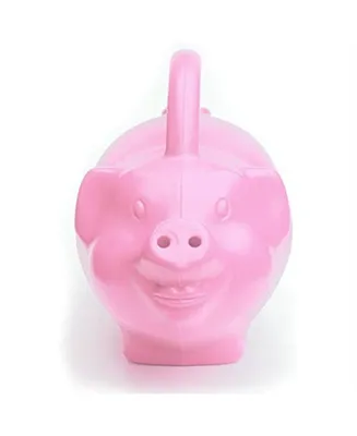 Novelty Character Plastic Watering Can, Pink Pig, 1.75 Gallons