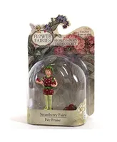 Flower Fairies Secret Garden Strawberry Fairy w/ Basket of Berries