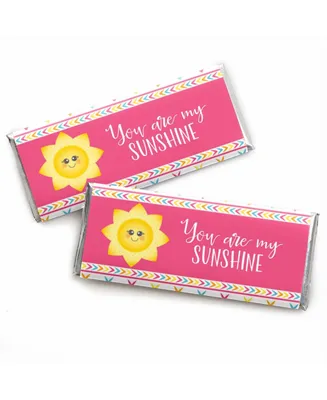 You are My Sunshine - Candy Bar Wrappers Party Favors - 24 Ct