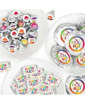 Holi Hai - Festival of Colors Party Candy Favor Sticker Kit - 304 Pieces - Assorted Pre