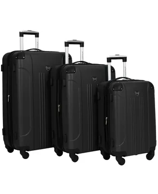 Travelers Club Chicago 3 Pieces Expandable Spinner Luggage Set