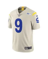 Men's Nike Matthew Stafford Bone Los Angeles Rams Vapor Limited Jersey