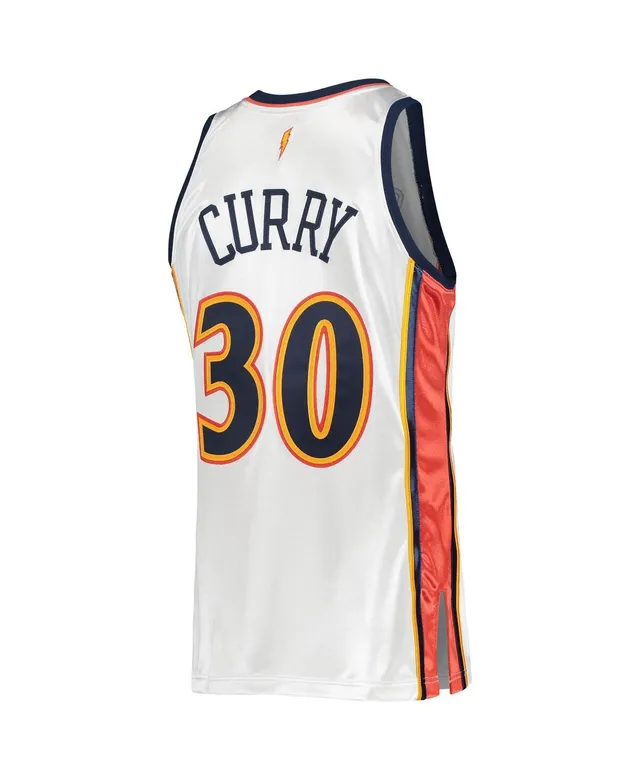 Men's Mitchell & Ness Stephen Curry Navy Golden State Warriors Big & Tall  Hardwood Classics Jersey 