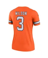 Women's Nike Russell Wilson Orange Denver Broncos Team Alternate Legend Jersey