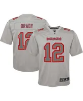 Big Boys Nike Tom Brady Gray Tampa Bay Buccaneers Atmosphere Game Jersey