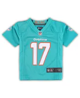 Toddler Boys and Girls Nike Jaylen Waddle Aqua Miami Dolphins Game Jersey