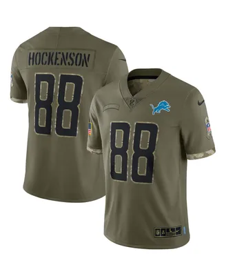 Men's Nike T.j. Hockenson White Minnesota Vikings Game Player Jersey