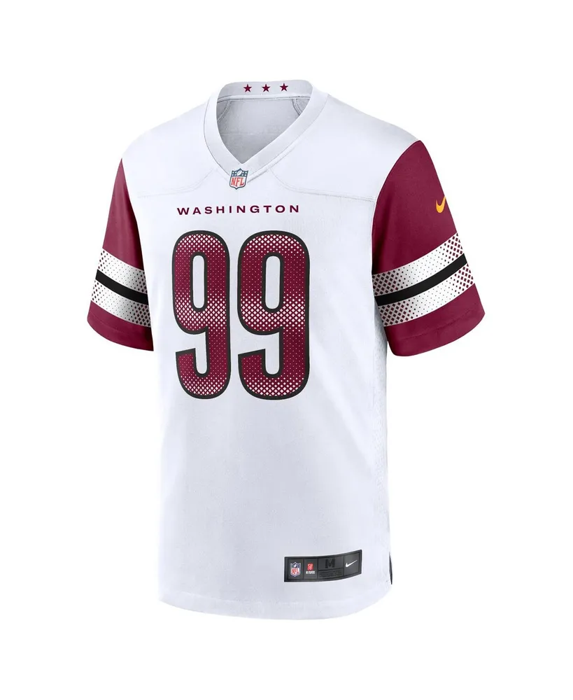 Men's Nike Chase Young White Washington Commanders Game Jersey