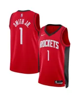 Men's and Women's Nike Jabari Smith Jr. Red Houston Rockets 2022 Nba Draft First Round Pick Swingman Jersey - Icon Edition