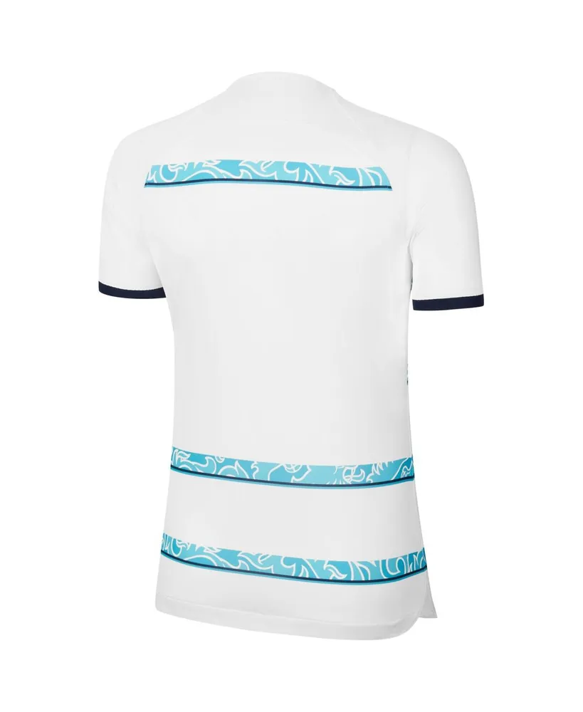 Women's Nike White Chelsea 2022/23 Away Breathe Stadium Blank Replica Jersey