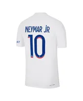 Men's Nike Neymar Jr. White Paris Saint-Germain 2022/23 Third Vapor Match Authentic Player Jersey