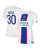 Women's Nike Lionel Messi White Paris Saint-Germain 2022/23 Third Breathe Stadium Replica Player Jersey