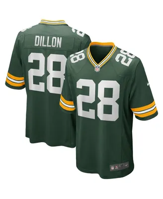 Men's Nike Aj Dillon Green Bay Packers Game Player Jersey