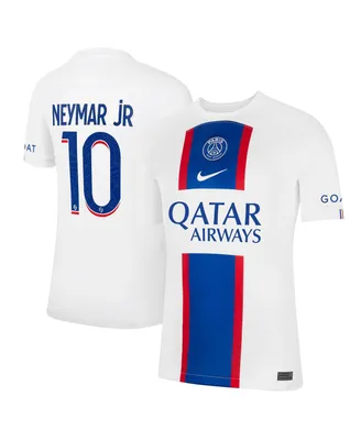 Men's Nike Neymar Jr. White Paris Saint-Germain 2022/23 Third Breathe Stadium Replica Player Jersey