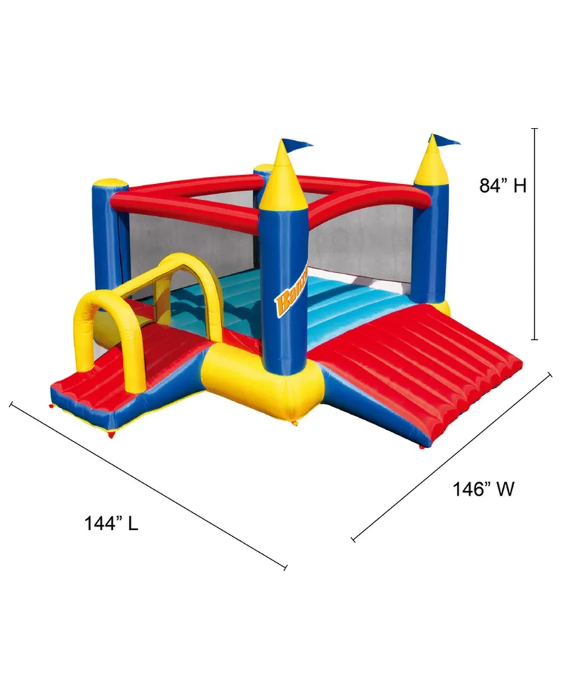 Banzai Giant Inflatable Slide and Fun Bouncy Castle