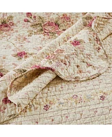 Greenland Home Fashions Antique Rose Throw 50" x 60"